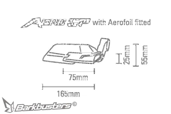 SWM RS 125 [BARKBUSTERS] – Protetor de alavanca AERO-GP