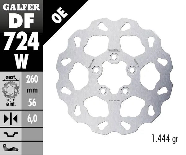 Harley-Davidson Xg 750 Street [2019-2020, 2017, 2018, 2020] - Disco de freio Wave® - imagem 4