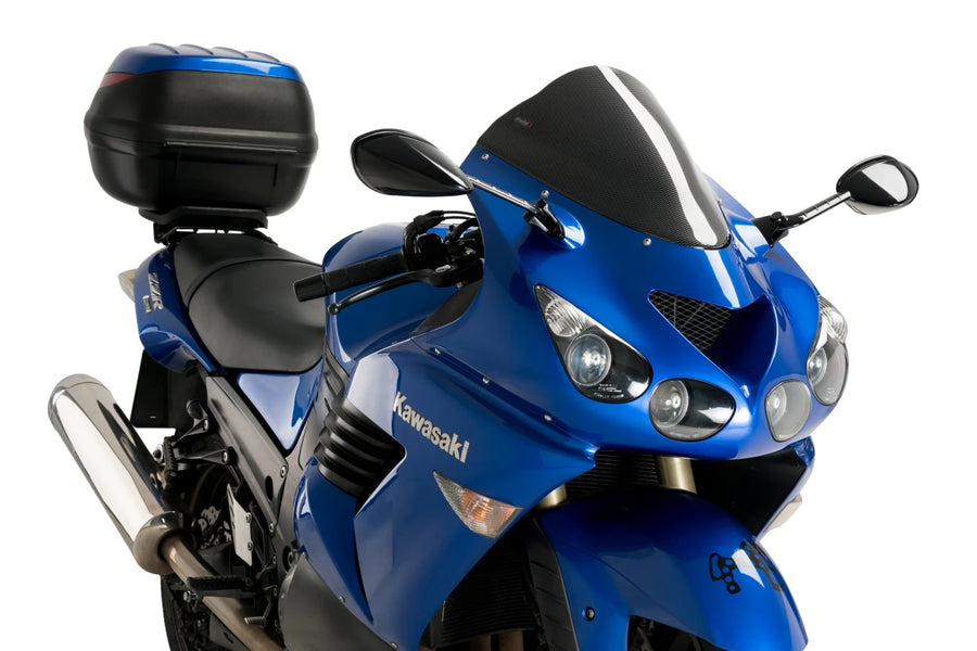 KAWASAKI ZZR 1400 [2020] – tela de corrida – visual de carbono