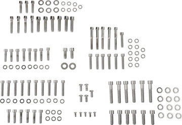 harley-davidson street bob [DRAG SPECIALTIES] – Conjunto completo de parafusos do motor