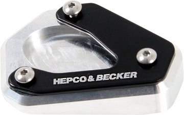Kawasaki Ninja 1100 SX [2025-2026] - placa de apoio lateral prateada/preta