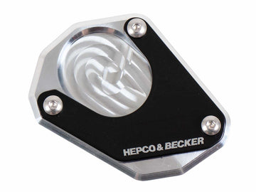 KTM 390 Duke [2024-2026] - placa de apoio lateral prateada/preta