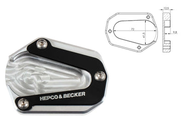 Triumph Tiger 900 Rally Pro [2024-2025] - Placa de suporte lateral - 0