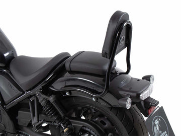 REBEL DE HONDA CMX 1100 [2021-2024] - SissyBar sem bagagem Bridge Black Gloss Pipe Versão - 0