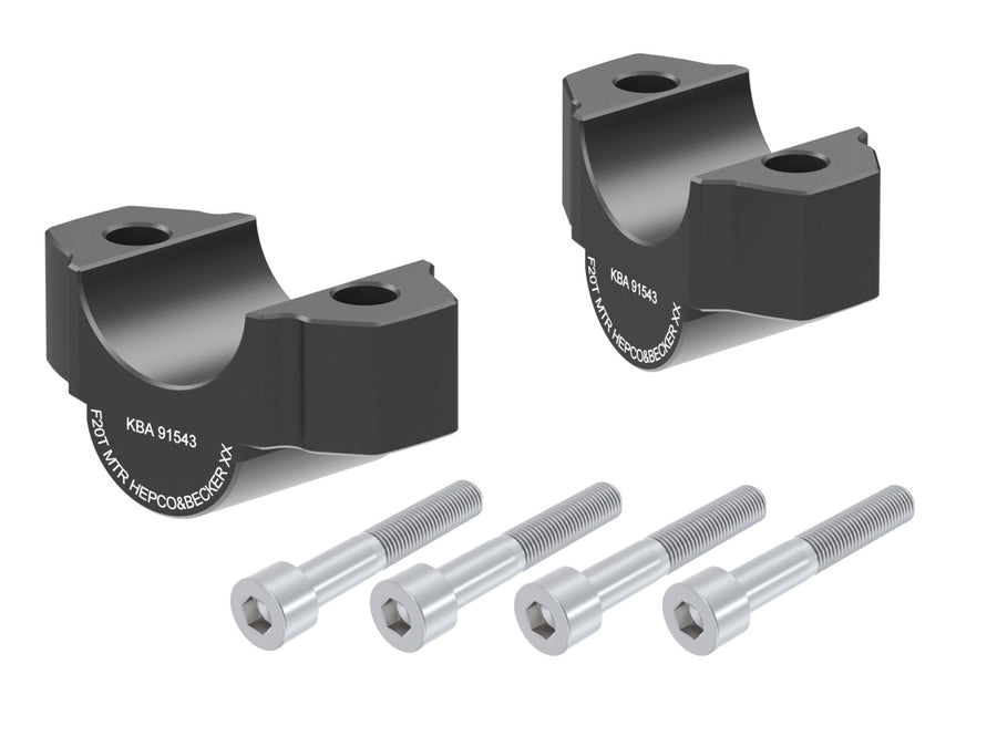 Yamaha Niken / GT [2018-2024] - Lenkererhöhung 20 mm / Ø 28,6 mm / schwarz
