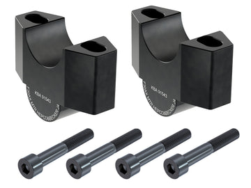 Honda ADV 350 [2022-2026] - tirantes de guiador 30 mm / Ø 28,6 mm / preto
