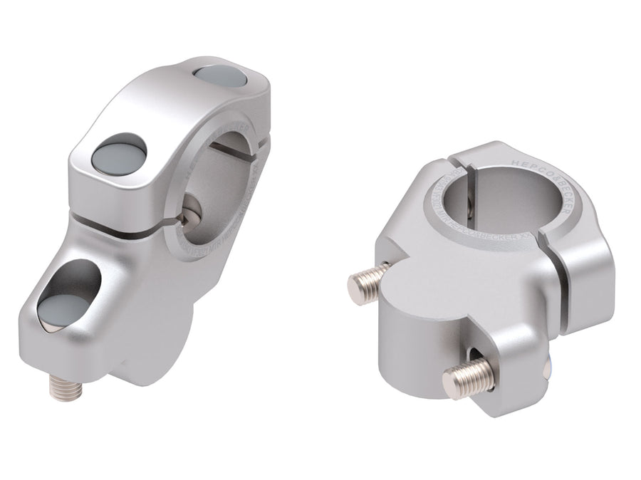 BMW G 650 X Country [2007-2009] - Lenkererhöhung 30/21 mm / Ø 28,6 mm / silber