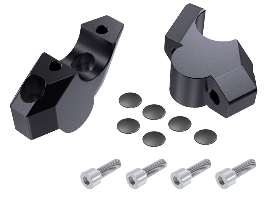 Honda ADV 350 [2022-2026] - Lenkererhöhung 30/21 mm / Ø 28,6 mm / schwarz