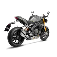 Triumph Speed ​​​​Triple 1200 RS [LEOVINCE] – Silenciador deslizante LV-10 em aço inoxidável
