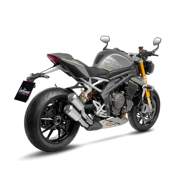 Triumph Speed ​​​​Triple 1200 RS [LEOVINCE] – Silenciador deslizante LV-10 em aço inoxidável
