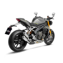 Triumph Speed ​​​​Triple 1200 RS [LEOVINCE] – Silenciador deslizante LV-10 em aço inoxidável