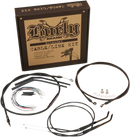 Harley-davidson street bob [BURLY BRAND] – Conjunto de cabos Jail Bar-2