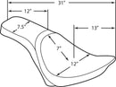 Harley Davidson FL [DRAG SPECIALTIES] – Assento Predator 2-Up-5