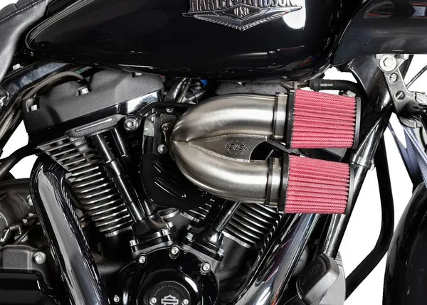 Harley-Davidson FLTRT 1868 Road Glide 3 114 [2025] - Tuned Induction Luftfilterkit – Oberfläche: Silber – Bild 7