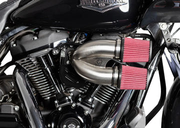 Harley-Davidson FXBR 1923 Softail Breakout 117 [2025] - Tuned Induction Luftfilterkit – Oberfläche: Silber – Bild 2