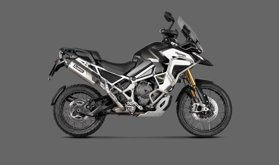 TRIUMPH TIGER 1200 GT EXPLORER [2022-2024] - Escape Slip-On Line (Titânio)