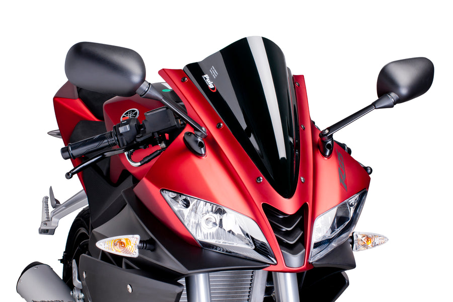 YAMAHA YZF-R 125 [2018] – tela de corrida – preta