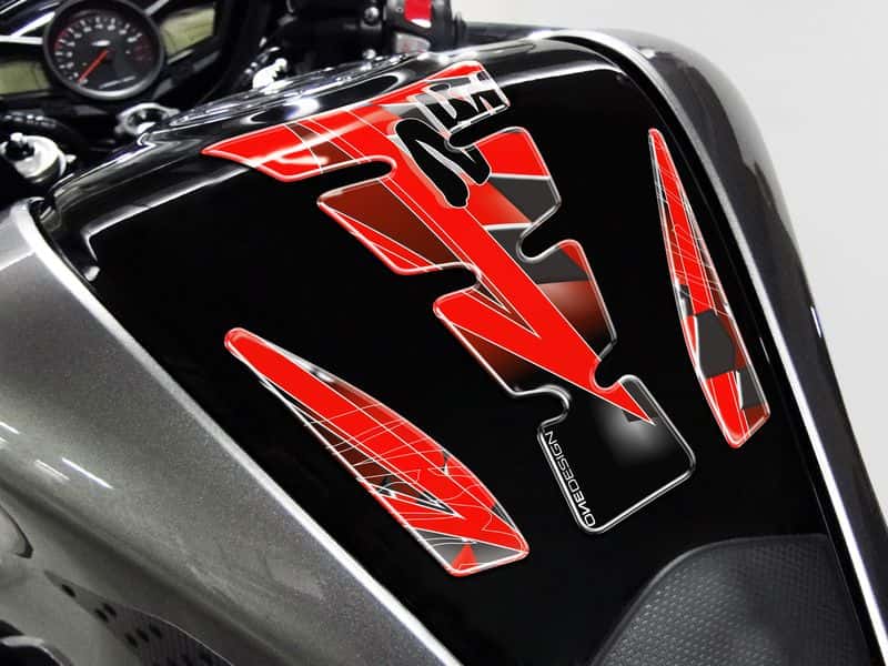 KAWASAKI Z 1000 [2012] – Protetor de tanque de asas – Preto