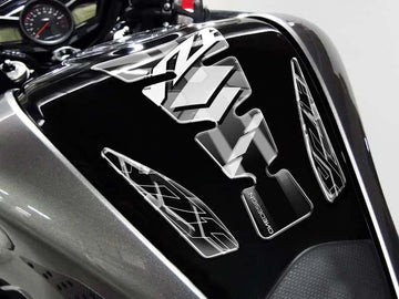 YAMAHA YZF 1000 R THUNDERACE [2002] – Protetor de tanque de asas – prata