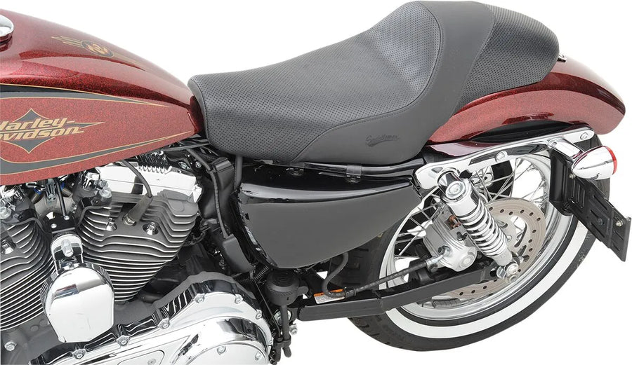 Harley Davidson Sportster 883 Iron XL [SADDLEMEN] – Americano 2-Up Cafe Bench