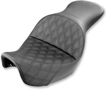 Harley Davidson Dyna [SADDLEMEN] – Assento Explorer com acolchoamento de diamantes