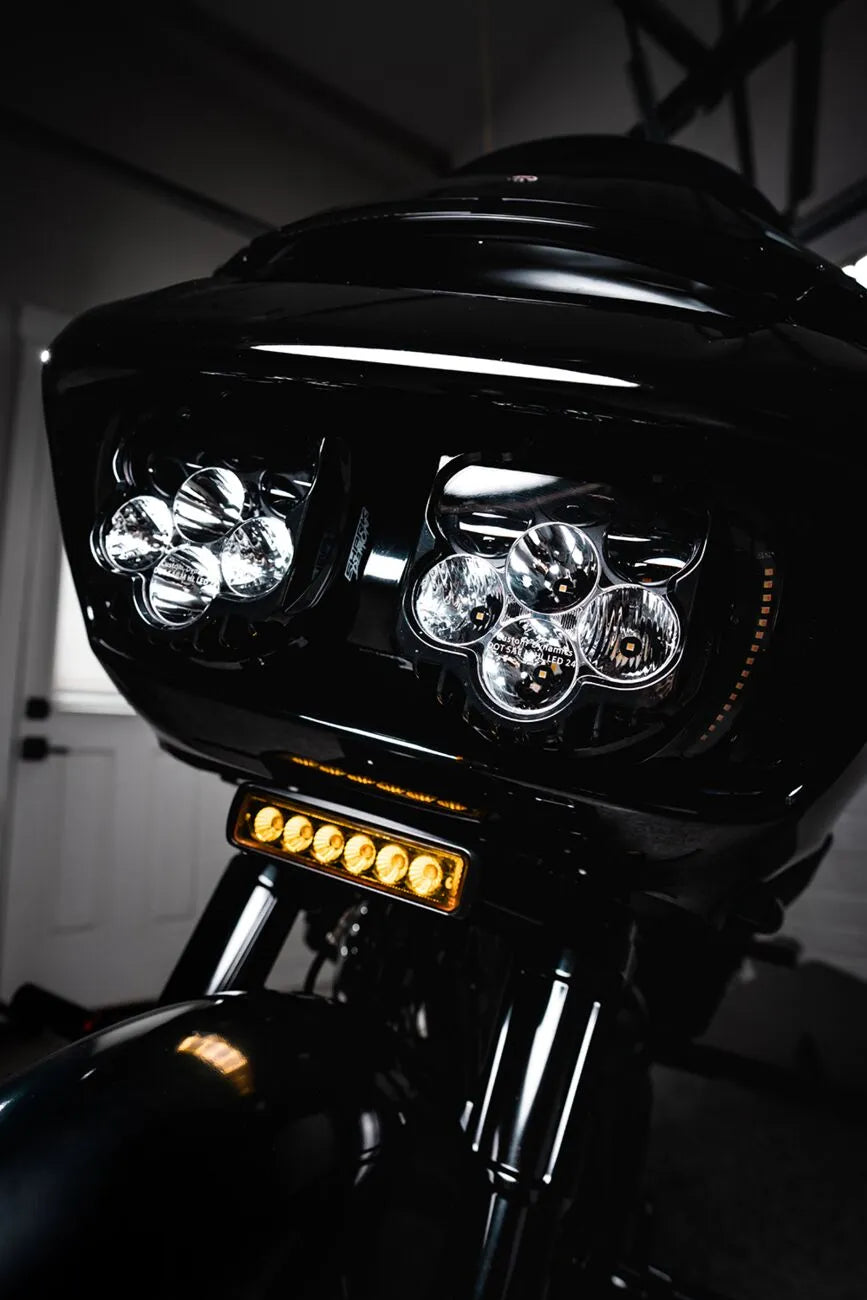 harley-davidson road glide [CUSTOM DYNAMICS] – Inserções de ventilação Genesis® 4 Dynamic LED Road Glide®