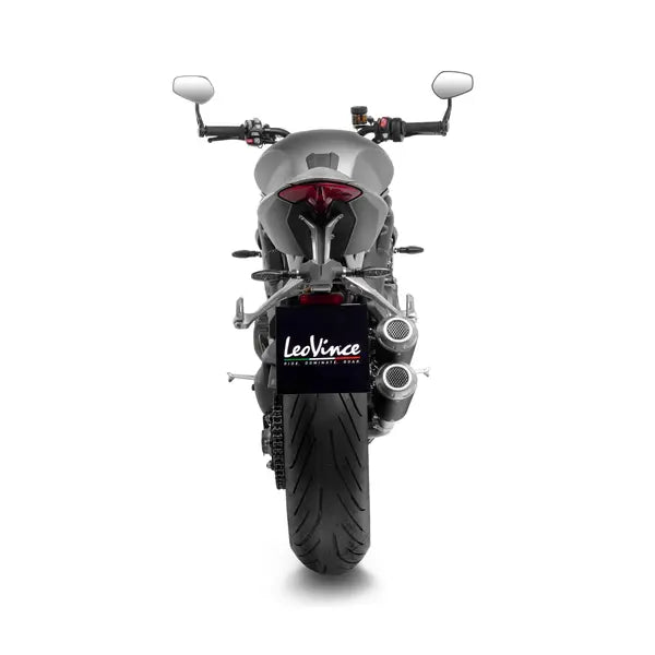 Triumph Speed ​​​​Triple 1200 RS [LEOVINCE] – Silenciador Slip-On LV-10 Black Edition