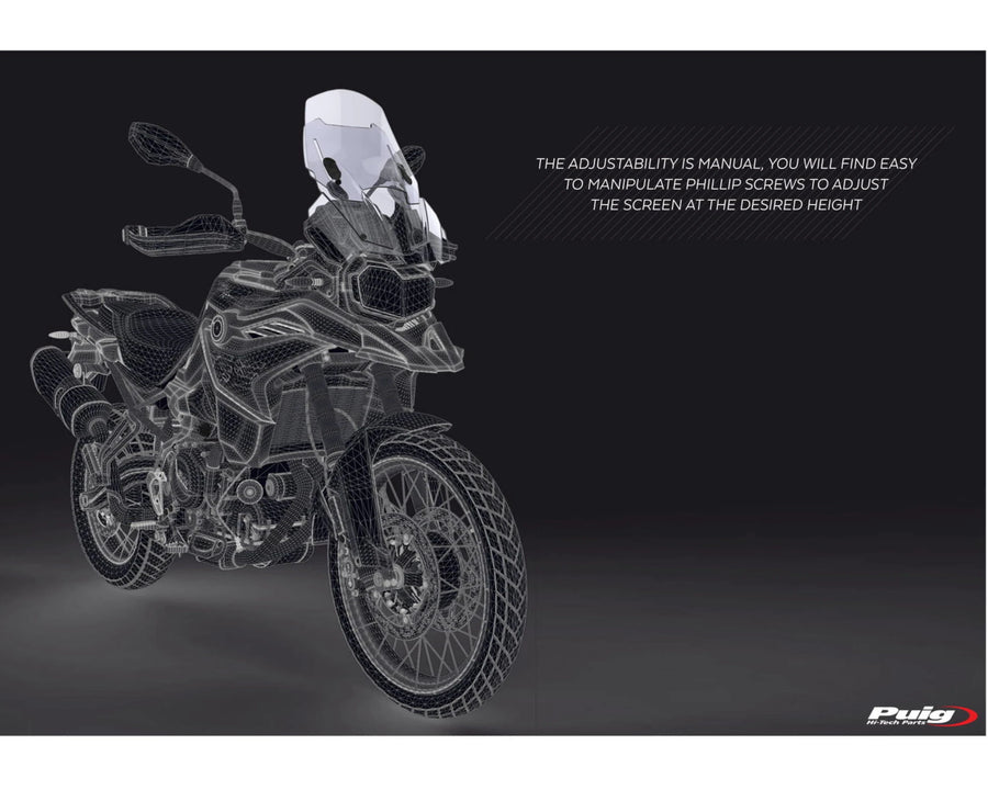 BMW F 750 GS [2024] – Pára-brisa ajustável – Colorido