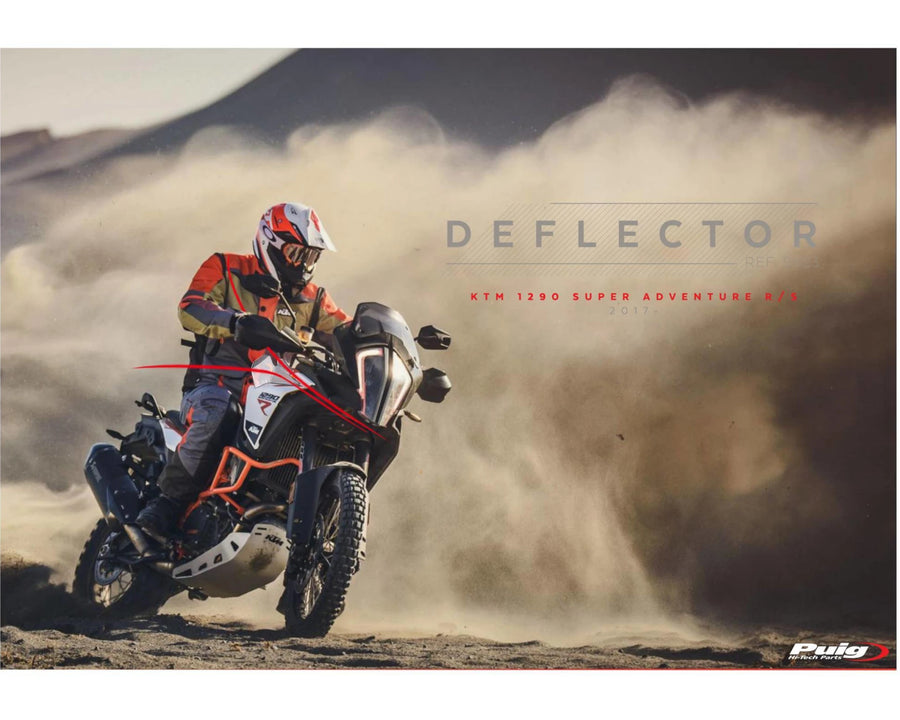 KTM 1290 SUPER ADVENTURE T [2023] – Defletor Superior – Transparente