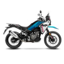 cf moto 450 [LEOVINCE] – Silenciador traseiro em aço inoxidável LV-14-2