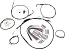harley davidson touring [BURLY BRAND] - conjunto de encaixe de alça para modelos touring mais antigos com guidão Bagger Bar-2