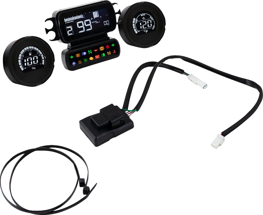 Harley Davidson Softail Street Bob FXBB [KOSO AMÉRICA DO NORTE] - Kit de instrumentos D2