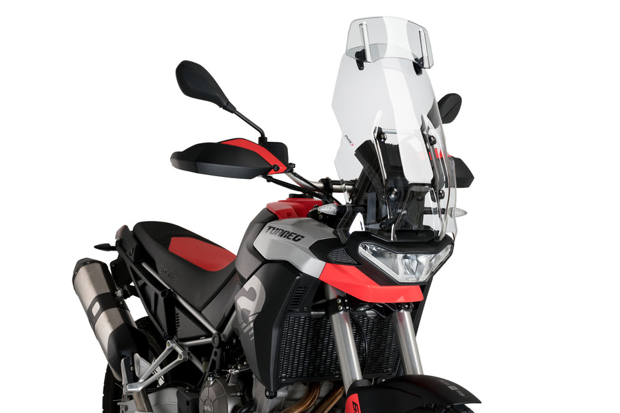 APRILIA TUAREG 660 RALLY [2025] – tela touring com spoiler – transparente