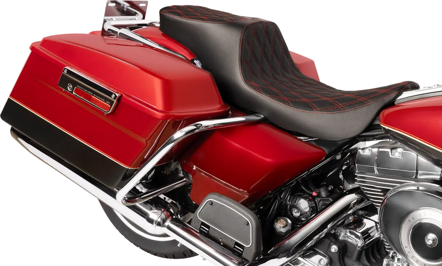 Harley Davidson flhr [DRAG SPECIALTIES] – Assento duplo Performance Predator