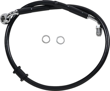 harley davidson flde [DRAG SPECIALTIES] - Linha de freio estendida em aço inoxidável