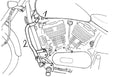 Kawasaki VN 800 [1995-2000] - Barra de proteção ao motor-1