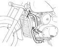 Kawasaki VN 1500 Classic [1996-2002] - Barra de proteção ao motor-2