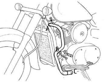 Kawasaki VN 1500 Classic [1996-2002] - Barra de proteção ao motor - 0