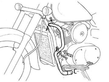 Kawasaki VN 1500 Classic [1996-2002] - Barra de proteção ao motor