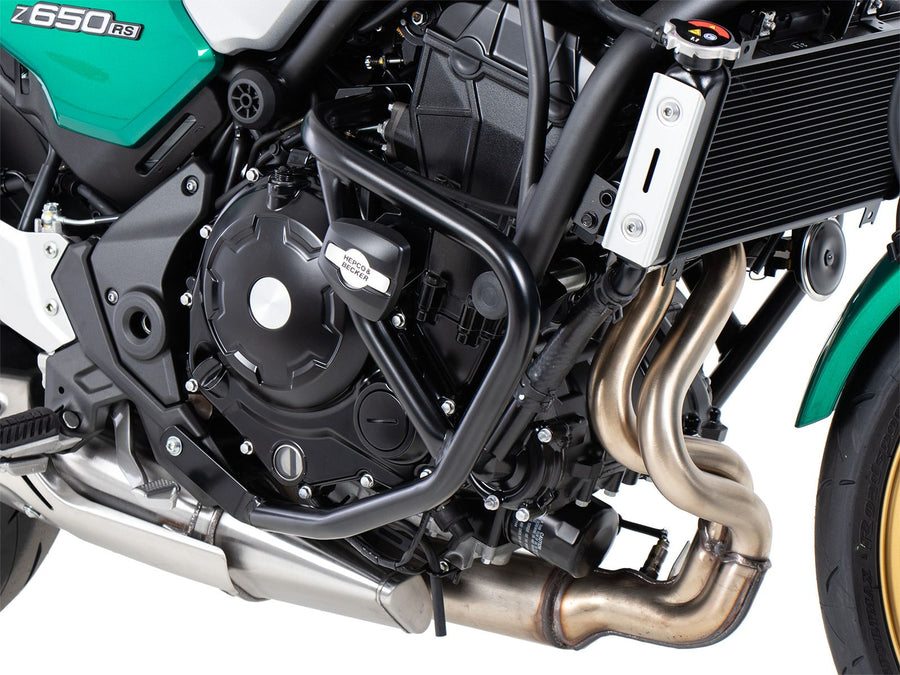 Kawasaki Z 650 [2022-2025] - Suporte de proteção ao motor, incluindo o bloco de proteção