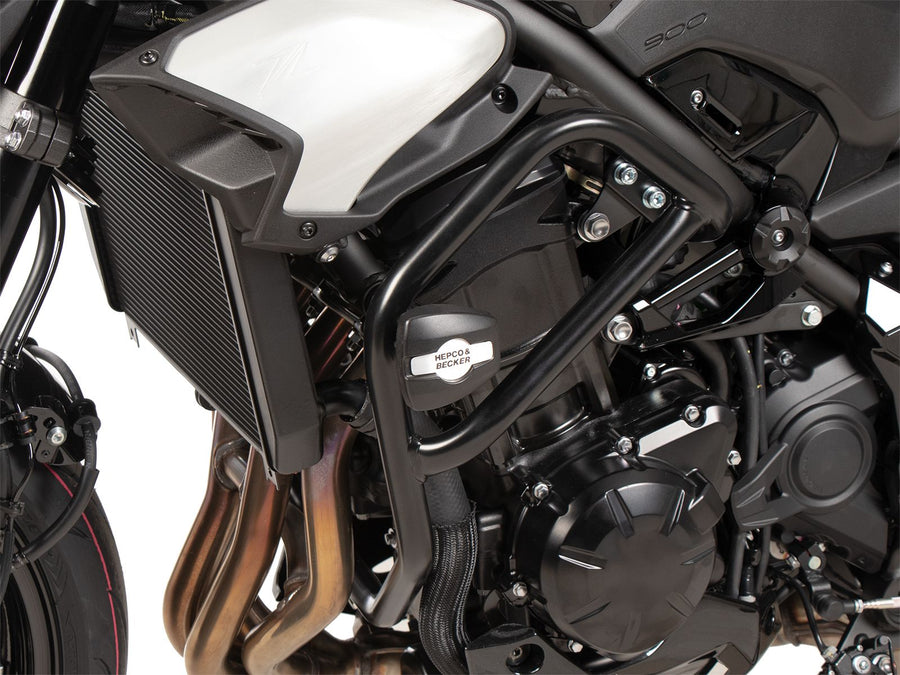 Kawasaki Z 900 [2025] - Barra de proteção ao motor, incluindo o bloco de proteção