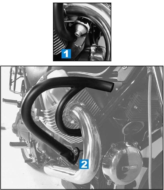 Moto Guzzi C 940 Bellagio [2007-2014] - Protetor de motor cromado