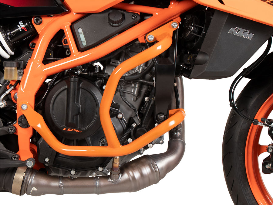 KTM 390 Duke [2024-2026] - Proteção do motor laranja