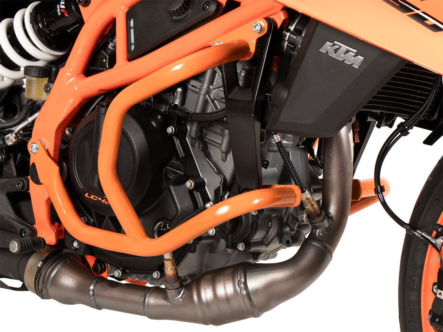 KTM 390 Duke [2024-2026] - Proteção do motor laranja