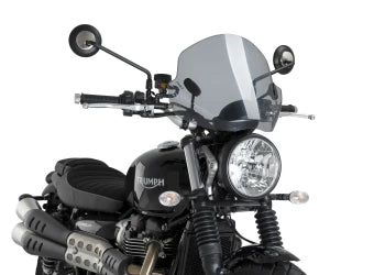 TRIUMPH SCRAMBLER 900 [2025] – Painel frontal ALU – prata