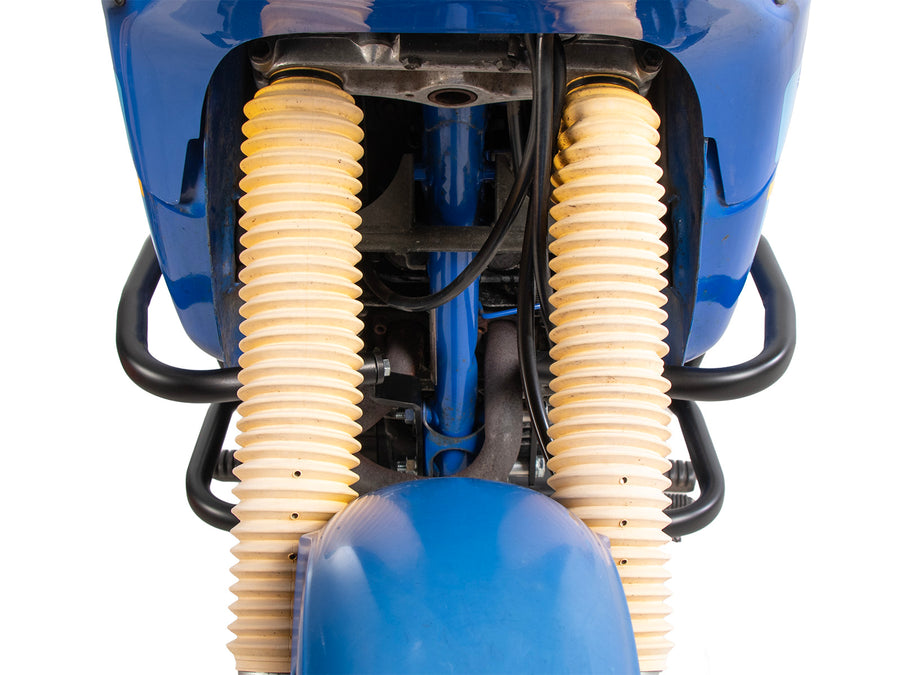 Yamaha XT 600 Ténéré [1988-1990] - Vista lateral do protetor do motor