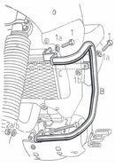 Yamaha XTZ 660 Ténéré [1991-1993] - Barra de proteção ao motor-2
