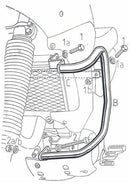 Yamaha XTZ 660 Ténéré [1991-1993] - Barra de proteção ao motor-1