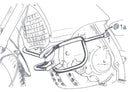 Aprilia Pegaso 650 [1996-2012] - Barra de proteção ao motor-1