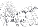 Aprilia Pegaso 650 [1996-2012] - Barra de proteção ao motor-2